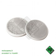 catarifrangenti rotondi - Ø 65 mm - bianchi (1)